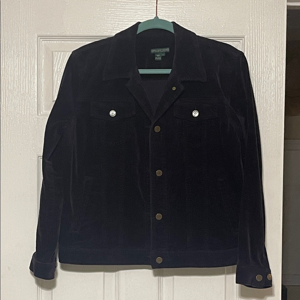 Ralph Lauren Deep Plum Dark Purple Corduroy Jacket